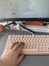 惠普（HP）K23-98机械键盘游戏办公 高颜值DIY定制键盘奶茶色 全键热插拔有线键盘电脑笔记本通用 实拍图