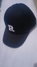 【热巴同款】加大棒球帽帽子男女大头围显脸小春夏字母百搭棒球帽 刺绣款-黑色 实拍图