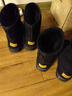 回力（Warrior）雪地靴女鞋冬季棉鞋女士加绒加厚保暖中筒厚底棉靴子女官方黑色38 实拍图