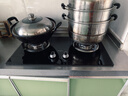 老板星辰系列燃气炉燃气灶20B0A家用天然气双灶嵌入台式煤气灶5.0+kW可调节灶具换装不改孔烟灶套装20% 实拍图