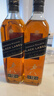 尊尼获加（JOHNNIE WALKER）洋酒 12年黑牌双支礼盒装700ml*2瓶 苏格兰调和型威士忌 实拍图