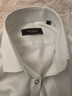 雅戈尔（YOUNGOR）长袖衬衫男DP免烫衬衫纯棉面料抗皱易打理新品 YLDP10171BJA白色 39 实拍图
