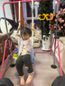 易持健（YICHIJIAN） 儿童单杠室内引体向上器家用小孩子增高套装幼儿园健身器材 【樱花红】升级款+吊环 实拍图