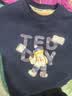 Classic Teddy精典泰迪儿童加绒卫衣男女童加厚保暖上衣中大童百搭冬装 深蓝110 实拍图