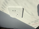 公牛（BULL）开关插座 G12系列三孔16A插座空调插座奶油风 G12Z104S 暮雪白 实拍图