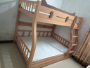 可颜上下铺床儿童床男孩女孩卡通高低床子母床双层床小户型实木上下床 爬梯款 上床宽130  下床宽150 实拍图