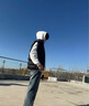骆驼面包羽绒背心马甲男女保暖户外运动潮流超薄短款外套秋冬羽绒马夹 幻影黑 男女同款013D L 实拍图