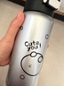 希乐保温杯316不锈钢大容量学生水杯男女士双饮吸管杯子便携随手杯 实拍图
