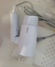 美的（Midea）八千万蓝光负离子护发电吹风 折叠便携吹风机 大功率家用吹风筒 FZ101(LN)  1800W 圣诞节礼物推荐 实拍图