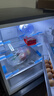 海尔冰箱193升双门两门对开门风冷无霜一级能效节能变频玻璃面板净味家用租房电冰箱BCD-193WGHC2E7AS 实拍图
