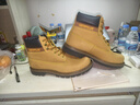 Dickies男士马丁靴高帮时尚男靴工装靴情侣靴男 土黄-加绒 41-男款 实拍图