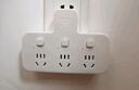 公牛（BULL）转换插头/品字形一转三插座/无线转换插座/电源转换器 适用卧室、厨房 3位分控开关插座  实拍图