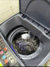 志高（CHIGO）全自动洗衣机 波轮宿舍迷你小型家用 洗烘一体 智能洗脱一体机 大容量 风干 【10Kg主销款-蓝光洗护-智能风干-强动力电机】 实拍图