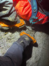 哥尔姆冰爪防滑鞋套 户外雪地 钢冰爪登山鞋 钉滑雪 橙色L码11齿 实拍图