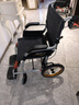 康扬（karma）轮椅超轻便折叠小型曲面坐垫偏瘫骨折老人专用旅游代步车KM-2501 实拍图