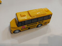 儿童玩具车合金小汽车公交巴士车模型校车车模型玩具车公交车套装 9CM回力巴士-黄色 实拍图