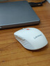 联想（Lenovo） 无线蓝牙双模充电鼠标 蓝牙5.0/3.0 便携办公鼠标人体工学设计 Howard樱花白充电版 实拍图