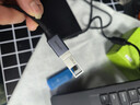 绿联Type-C转换USB3.2转接头OTG数据线适用苹果17/16/15华为手机充电数据线U盘平板笔记本电脑耳机键鼠 实拍图