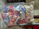裕金香大虾酥糖正宗大连特产酥糖老式虾糖红虾酥糖海鲜花生酥心糖金佰利 红蓝虾糖500g混合（称重） 实拍图