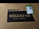 科固（KEGOO）机械臂不锈钢水龙头洗脸盆面盆洗手池 卫生间浴室冷热招财猫K1057 实拍图