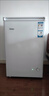 海尔（Haier）100L单温冰柜小型家用小冰柜商用冷藏冷冻两用转换冷柜小冰箱减霜一级能效BC/BD-100GHW9D 实拍图