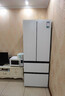 容声460升法式白色冰箱多门零嵌一级风冷变频钢化玻璃门BCD-460WKM1MPCQA 实拍图