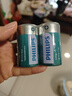 飞利浦（PHILIPS）碳性燃气灶电池 大号1号电池2粒适用热水器/煤气灶/手电筒/收音机/电子琴一号电池 R20 实拍图