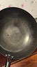 客家香章丘手工铁锅家用无涂层不粘锅锻打电磁炉通用平底炒锅 32cm单锅【已开锅】 实拍图