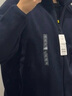 优衣库男装女装摇粒绒拉链茄克/长袖外套廓系夹克479792 69 藏青色 L /175/100A 实拍图
