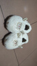 细细条 情侣卡通可爱小绵羊棉拖鞋男女冬居家包跟防滑保暖防滑月子鞋ins 全包款奶油白 38-39 实拍图