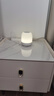 美的（Midea）床头灯卧室柔光小夜灯充电台灯三色调光节日创意礼品礼物起夜灯 实拍图
