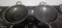 赫巴兹（HZIB）德国不粘锅316不锈钢炒锅炒菜锅具少油烟平底炒锅电磁炉燃气通用 双面屏+玻璃盖内径32外径 34cm 实拍图