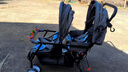liuncy双胞胎婴儿推车前后坐二胎双人可坐躺轻便折叠儿童手推车 实拍图