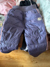 Hello Kitty女童羽绒裤冬季儿童裤子鸭绒保暖裤外穿中大童休闲裤366紫色130 实拍图