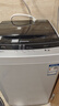 松下租房适用 波轮洗衣机 8KG 全自动家用 智能桶自洁 宽瀑布水流 以旧换新XQB80-K3F1 实拍图