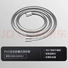 九牧（JOMOO）PVC防缠绕耐高温加厚耐压软管黄铜接头淋浴软管1.5米H3588 实拍图