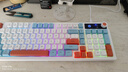 惠普（HP）K500F机械手感键盘 98配列多功能旋钮办公游戏台式电脑笔记本有线 键鼠套餐蓝色 实拍图