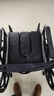 衡互邦 轮椅折叠老人坐便椅 轻便轮椅带坐便轮椅车 残疾人手推车 升级耐磨轮-黑色皮革款SYIV90 实拍图