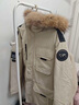 京东京造【进口极寒95鹅绒服】羽绒服男外套女冬季新款中长款 卡其色 S 实拍图