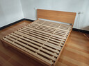 小半实木床双人床北欧日式小户型卧室樱桃木床家具1.8米x2米稳稳床 实拍图