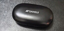 山水（SANSUI）W132【重磅新品】挂耳式蓝牙耳机 骨传导概念不入耳开放式无线运动跑步降噪耳夹式适用于华为 黑 实拍图