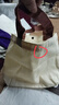 小熊帆布包女学生便携上班帆布兜手提包手拎便当帆布袋 帕恰狗（带按扣）活动 实拍图