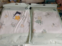 十月结晶婴儿包单初生新生婴儿包被纯棉抱被产房用品 雾凇霜花【春夏单层】 85*85cm 实拍图