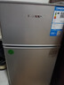 华宝小冰箱小型家用出租房用冷藏冷冻两用一级能效节能省电迷你宿舍寝室办公室二门电冰箱 【一级能效】58L银色【三天不到一度电】 实拍图