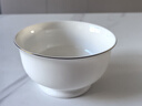 瓷侠客纯白碗家用骨瓷米饭碗陶瓷小汤碗饭店餐具套装面碗吃饭碗2024新款 6英寸标准面碗【6个】 实拍图