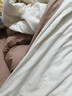 MIDO HOUSE铭都床上用品全棉磨毛四件套纯棉秋冬季床单被套60支A类四件套200X230汝窑白 实拍图