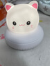闪酷猫萌宠充电触摸小夜灯睡眠夜用台灯卧室床头灯宝宝伴睡可爱萌 【萌萌猫+数据线】三挡亮度调节 【声控充电款】三挡亮度+定时 实拍图