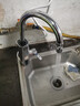 奥克斯（AUX）电热水龙头热水器加热水龙头快速热水变频恒温厨房下进水 【大屏数显】电镀银+漏保插头+万向喷头 实拍图