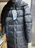 准者运动羽绒服男冬季长款户外保暖加厚鸭绒黑色运动休闲连帽情侣外套 纯正黑 【远红外科技辐照升温308-3】 L (175) 实拍图