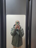 京东京造羽绒服男鸭绒加厚防寒工装面包服短款冬季外套衣服 橄榄绿 M 实拍图